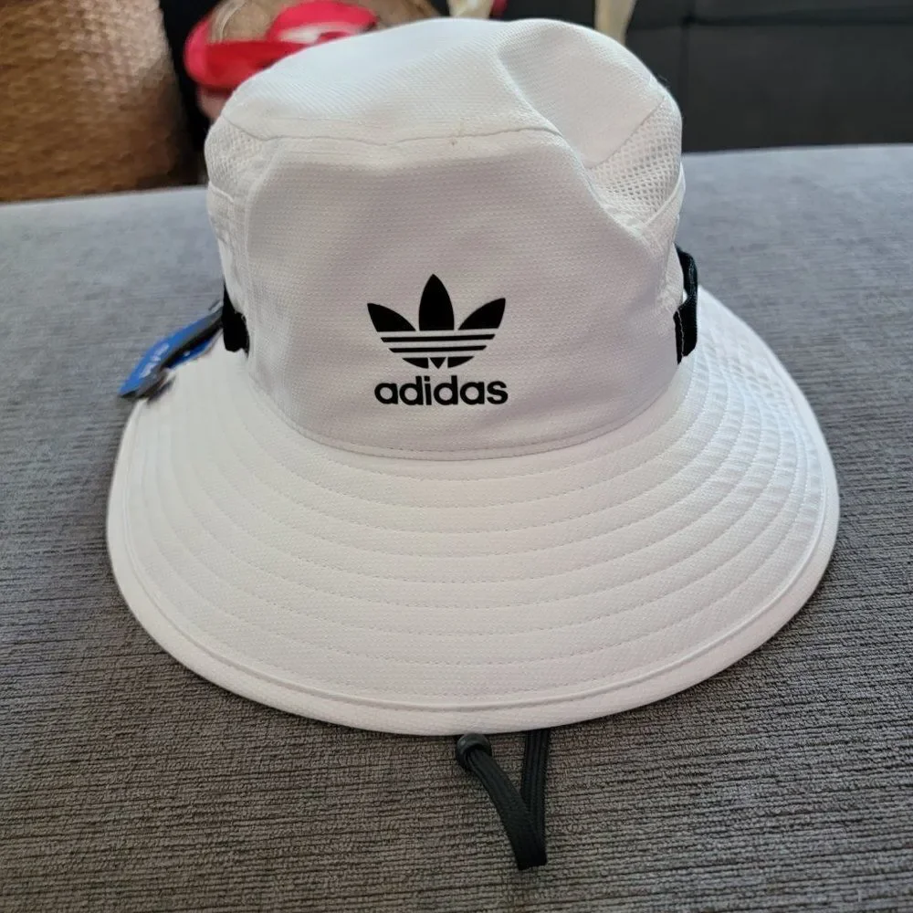 Adidas Originals Adult Webbing Boonie Bucket Hat, Men's, Small/Medium, W…